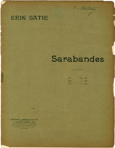 Satie-Sarabande